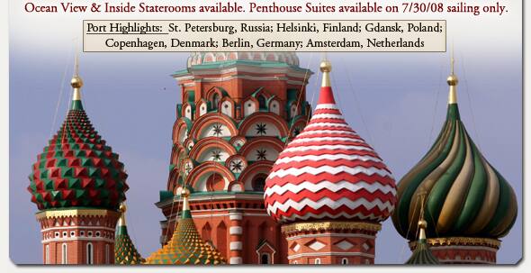 View all Baltic & Scandinavia Voyages