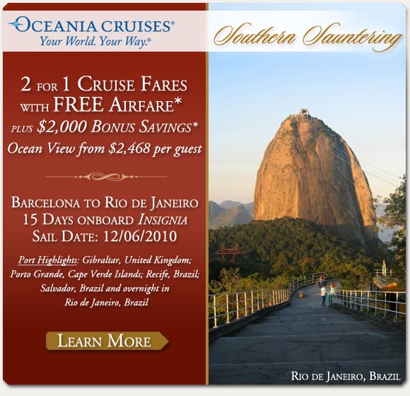 Southern Sauntering | Ocean View from $2,468 per guest*