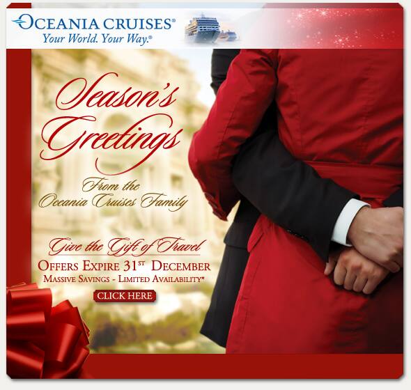 Season's Greetings from Oceania Cruises