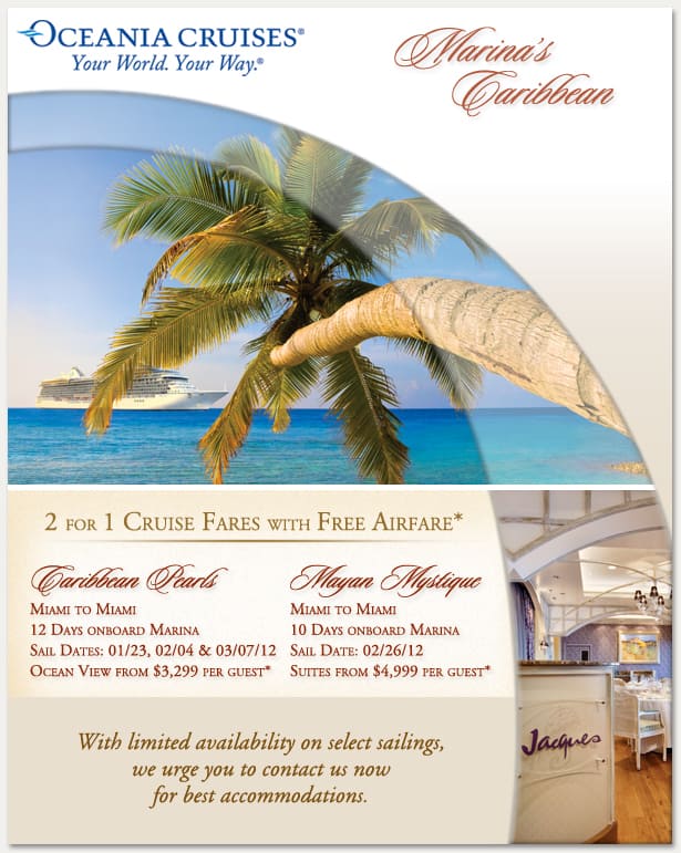 Marina's Caribbean | Please contact us for details