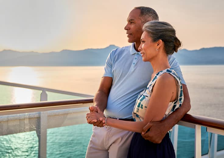 Oceania Cruises, Couple on Balcony
