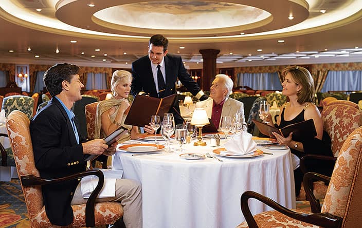Grand Dining Room on Oceania Cruises