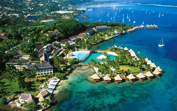 hotels near cruise port in papeete