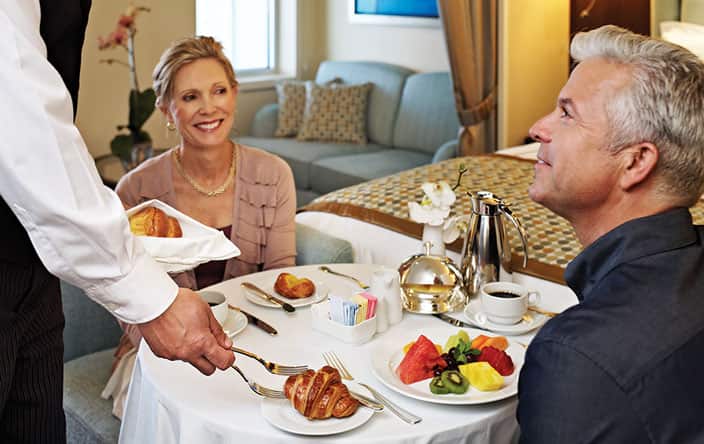 Room Service on Oceania Cruises