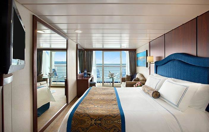 Concierge Level Veranda Stateroom　コンシェルジュ レベル ベランダ