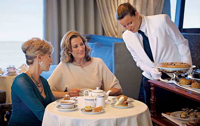 Afternoon Tea on Oceania Cruises
