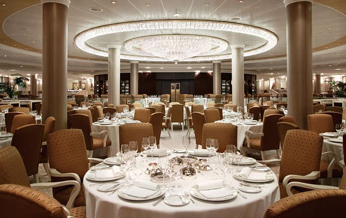 Grand Dining Room on Oceania Cruises