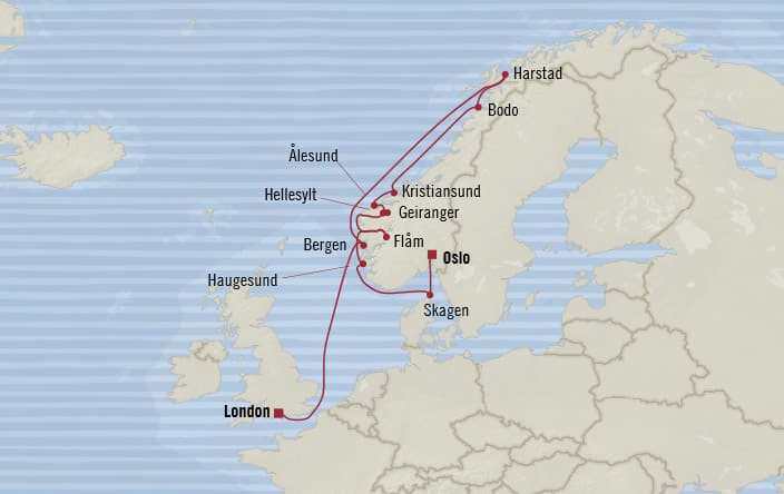 Cruises From Southampton >> Oceania Cruises 12-days from Oslo, Norway to London ... Cruises From Southampton >> Oceania Cruises 12-days from Oslo, Norway to London ...