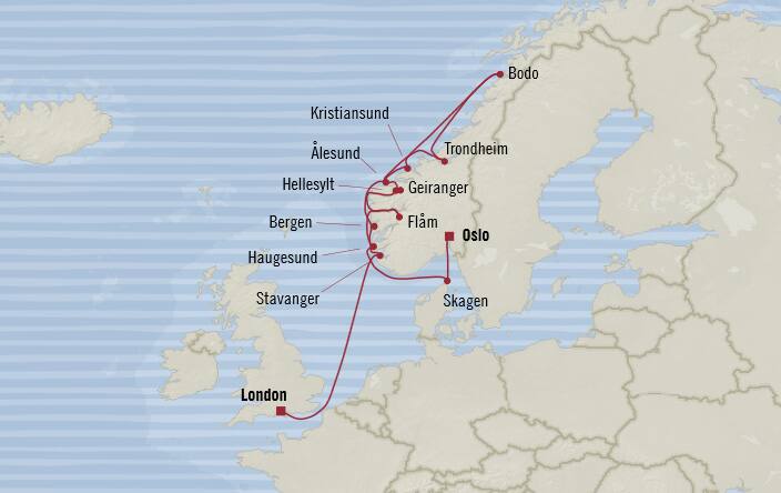Cruises From Southampton >> Oceania Cruises 12-days from Oslo, Norway to London (Southampton), United Kingdom Cruises From Southampton >> Oceania Cruises 12-days from Oslo, Norway to London (Southampton), United Kingdom