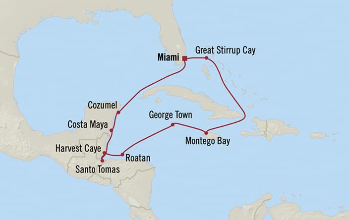 12 day cruise from miami