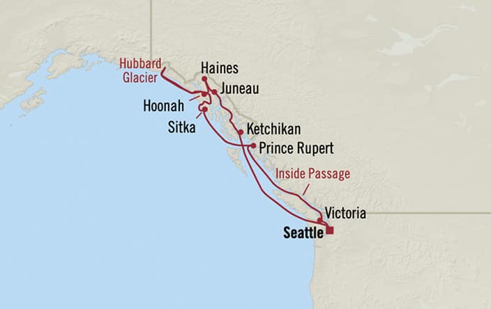 seattle to seattle alaska cruises