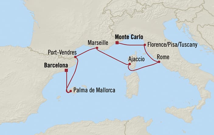 hillsdale college cruise monte carlo to barcelona