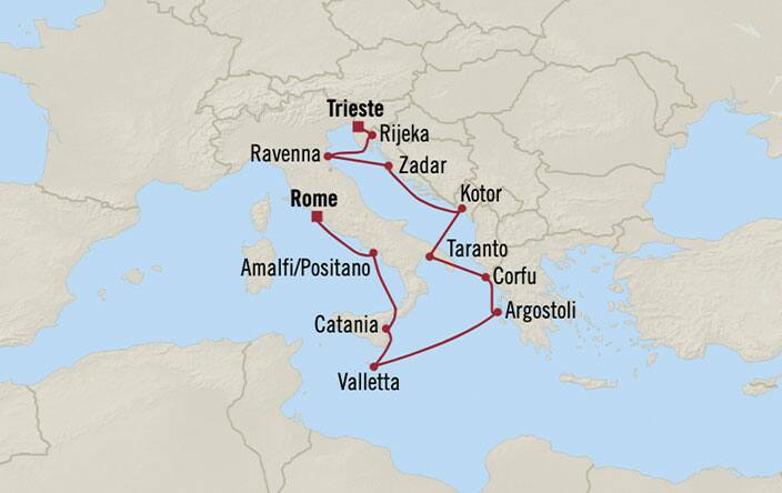 Oceania Cruises 11 Days From Rome Civitavecchia Italy To Jerusalem Haifa Israel