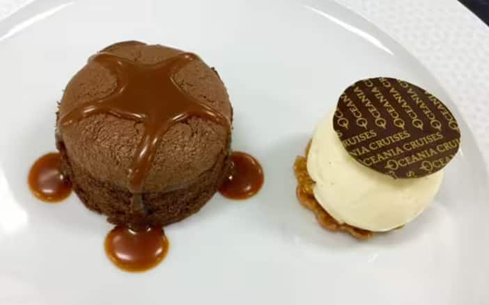 Master Pastry Chef Christophe Menard uses ingredients from around the globe to inspire mouthwatering new desserts, an exclusive enhancement to the finest cuisine at sea