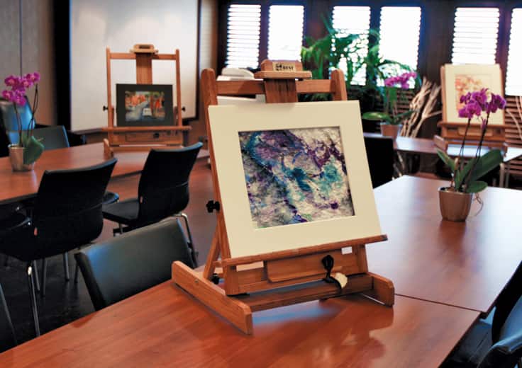 Artist Loft aboard Oceania Aurelia
