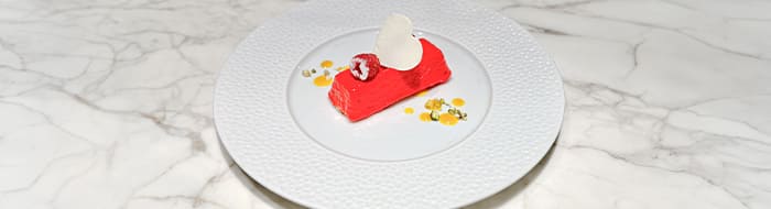 Lemongrass & Raspberry Valentine's Day Love Cake