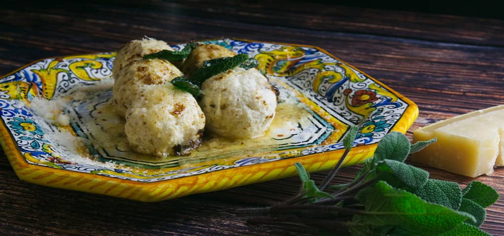 A Taste of Italy: Tuscan Gnudi in Sage Brown Butter Recipe