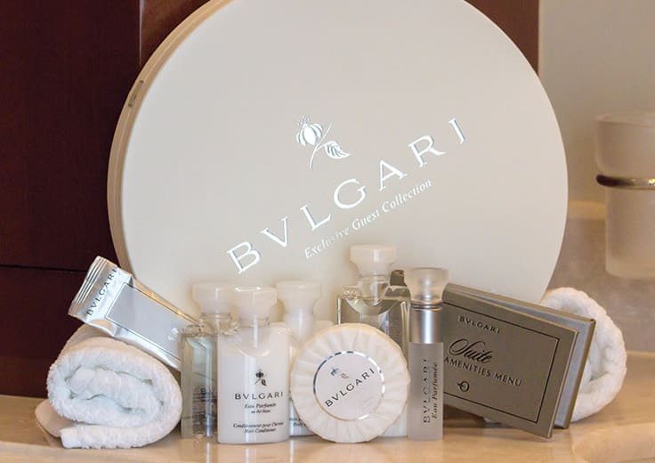 bulgari amenities greece