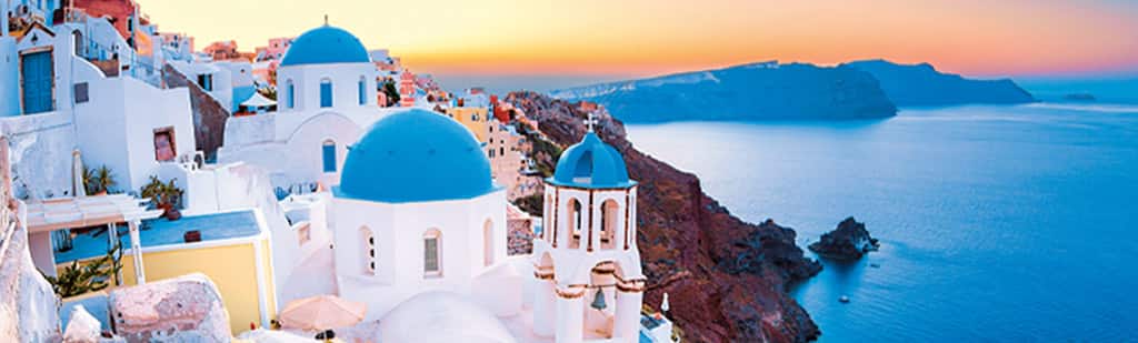 Plan a voyage to Greece and Italy on Oceania cruise line.