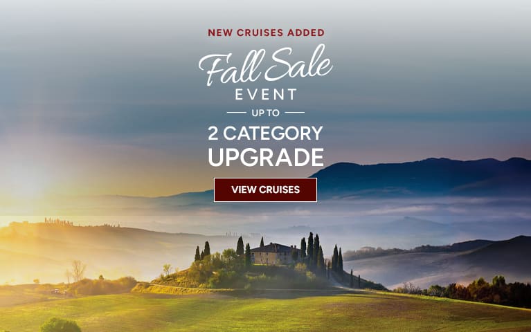 Fall Sale Event, up to a 2 Category Upgrade