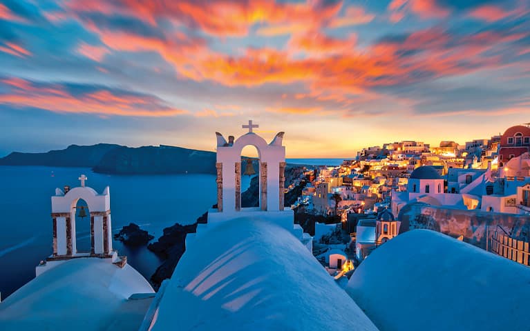 Oceania Cruises Around the World Cruise, Santorini, Greece