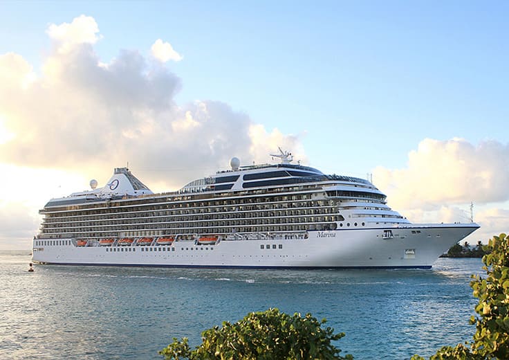 oceania cruise ship refurbishment schedule