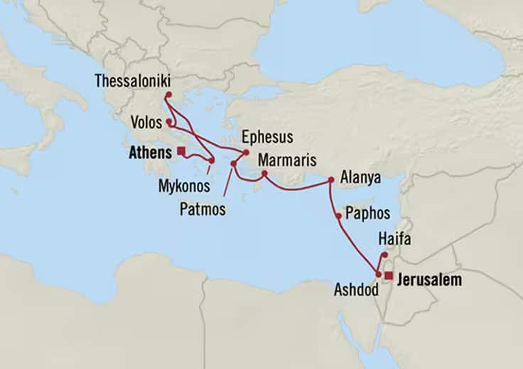 mediterranean cruises october 2024