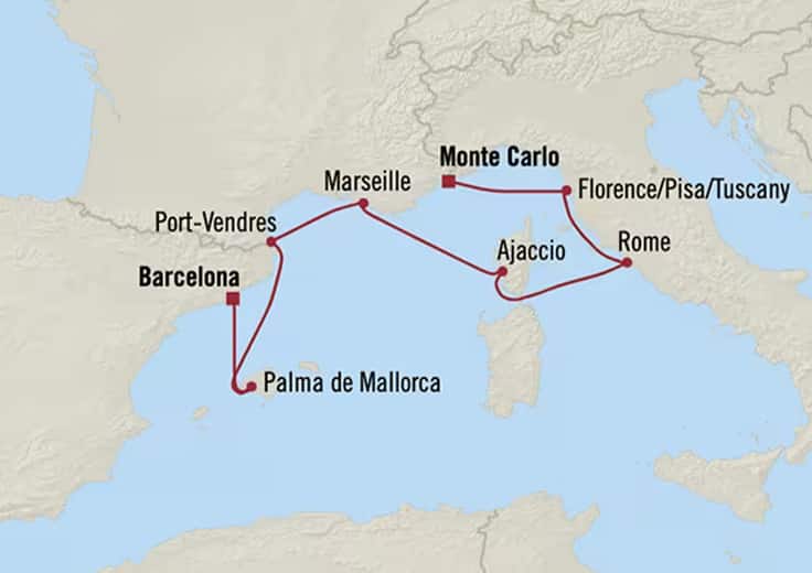 mediterranean cruises october 2024