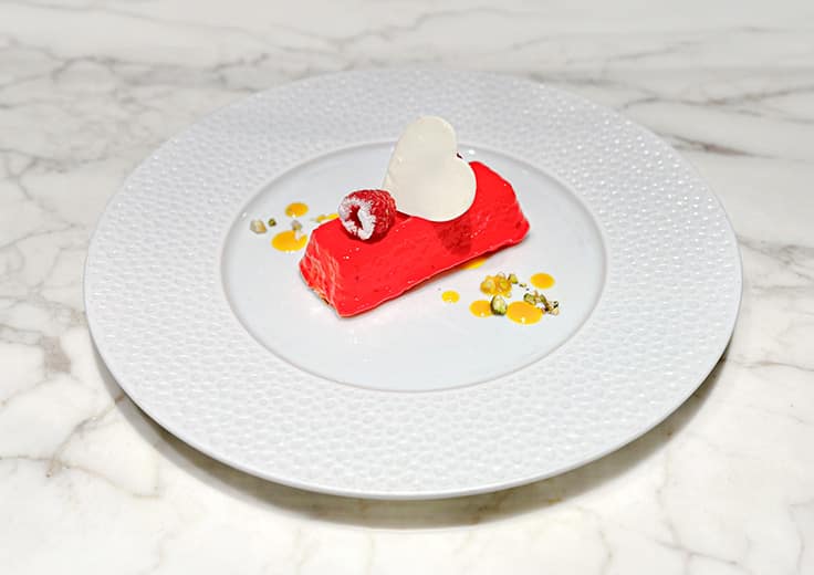 Lemongrass & Raspberry Valentine's Day Love Cake