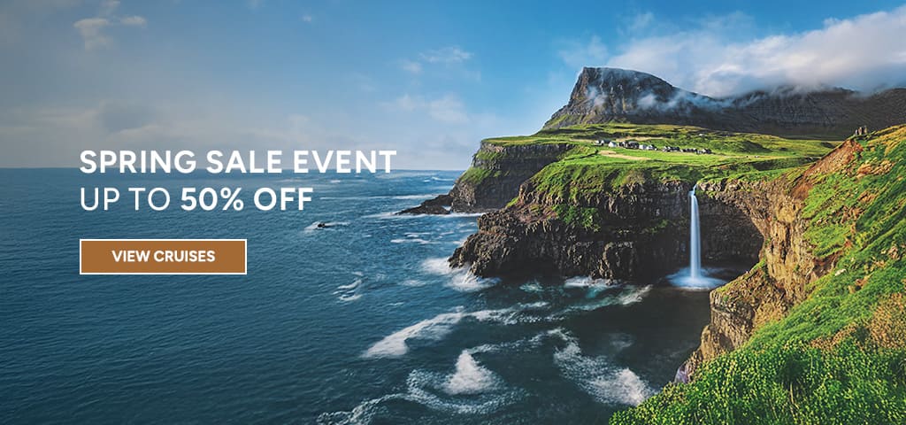 Oceania Cruises Spring Sale Event, up to 50% off. Cruises to Ireland.