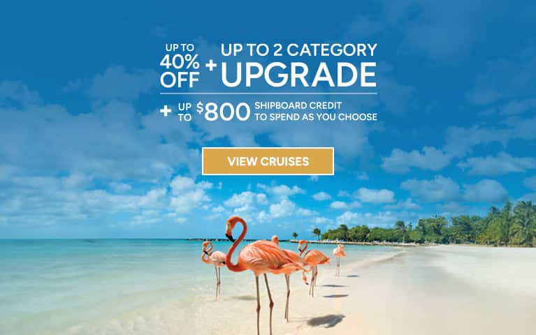 Oceania Cruises Summer of Choice sale, up to 40% off, up to a 2 category upgrade and up to $800 shipboard credit