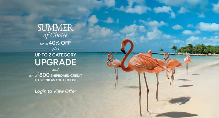 Oceania Cruises Summer of Choice, up to 40% off