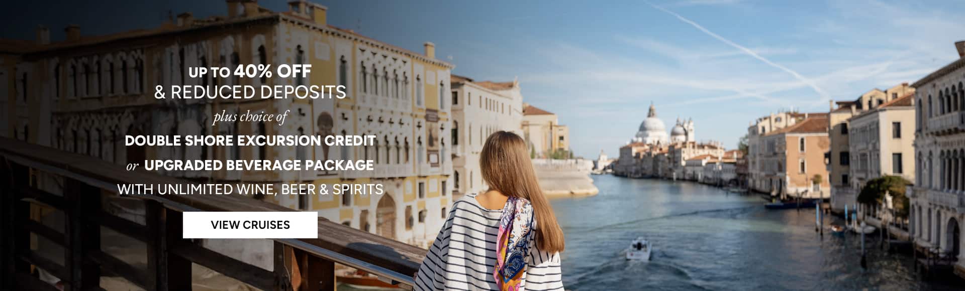 Oceania Cruises Upgrade Your Experience offer. Cruises to the Mediterranean.