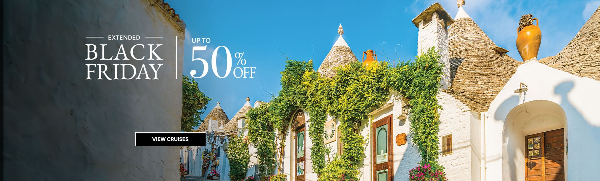 Cruises to Alberobello, Italy with Oceania Cruises. Black Friday Sale