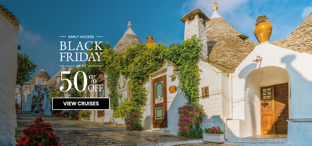 Cruises to Alberobello, Italy with Oceania Cruises. Black Friday Sale