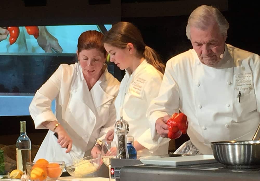 Claudine Jacques - cooking demo
