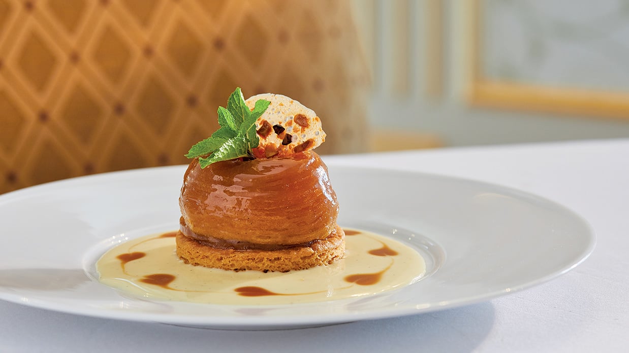 - Apple Tartin at The Grand Dining Room On Board Marina