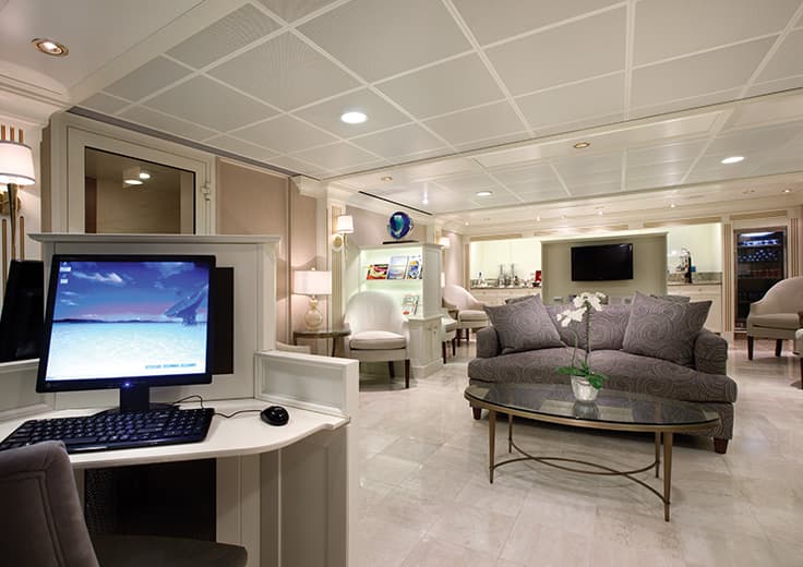 oceania cruises concierge lounge
