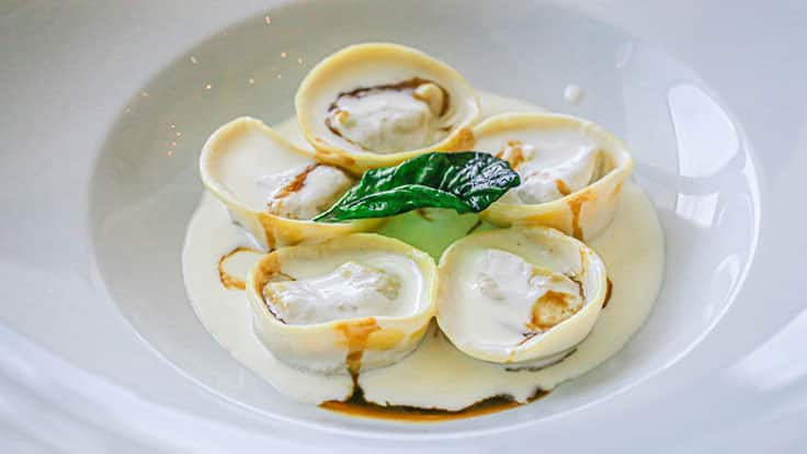 ravioli dish, toscana