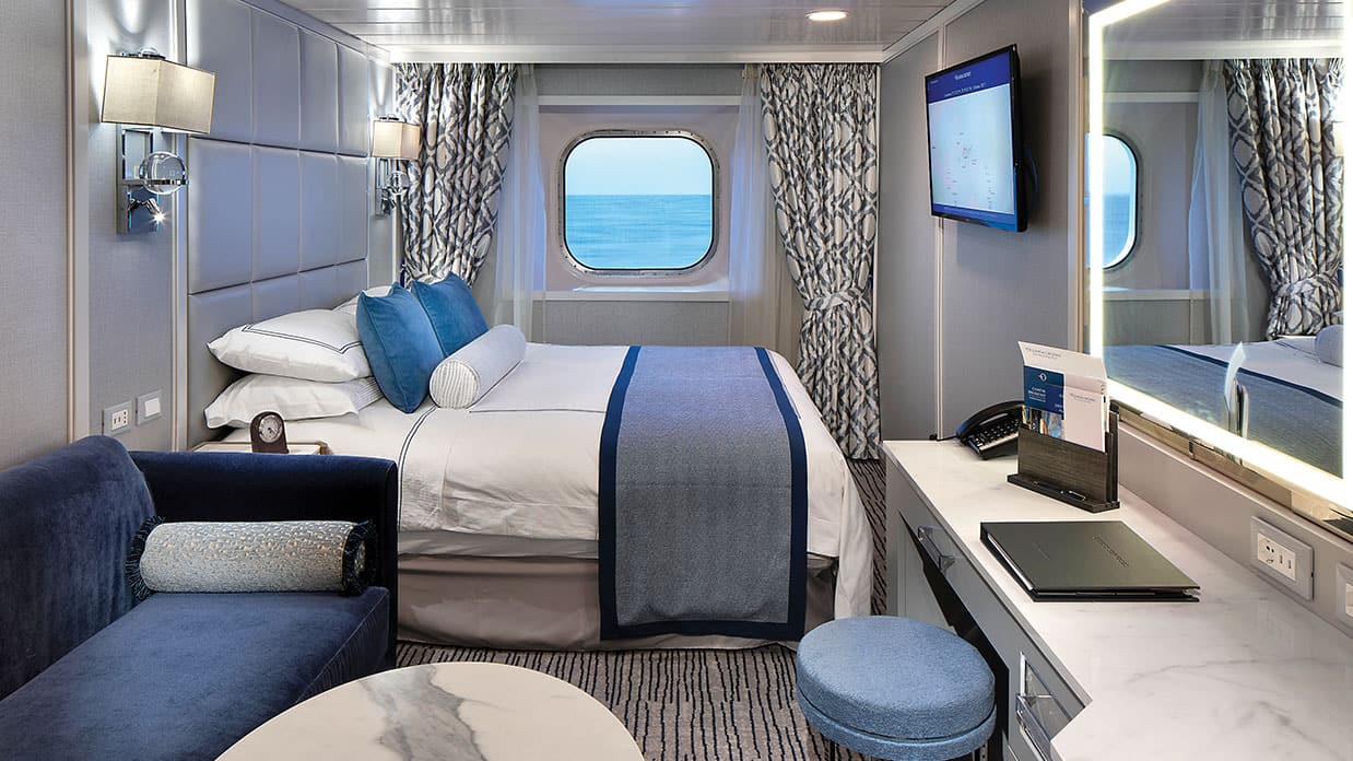 Sirena's Deluxe Ocean View Stateroom