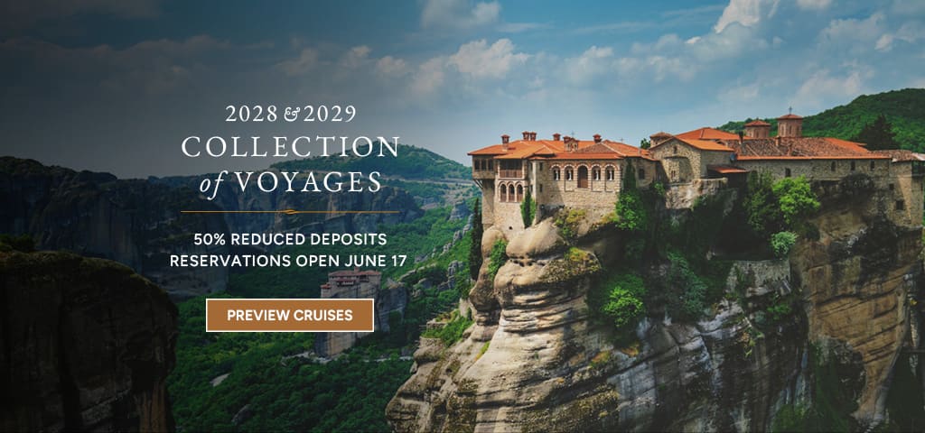 Oceania Cruises 2028 & 2029 Collection of Voyages with 50% Reduced Deposits