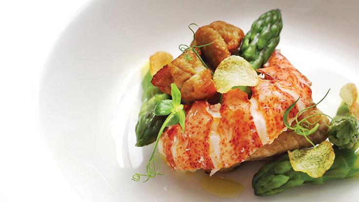 The finest cuisine at Sea