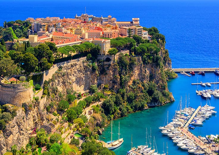 Monte Carlo Monaco in French Riviera