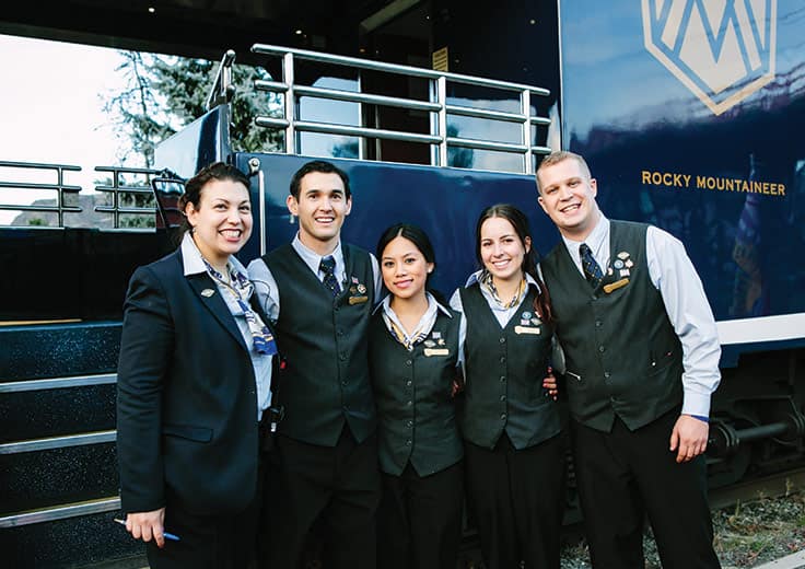 Rocky Mountaineer Crew