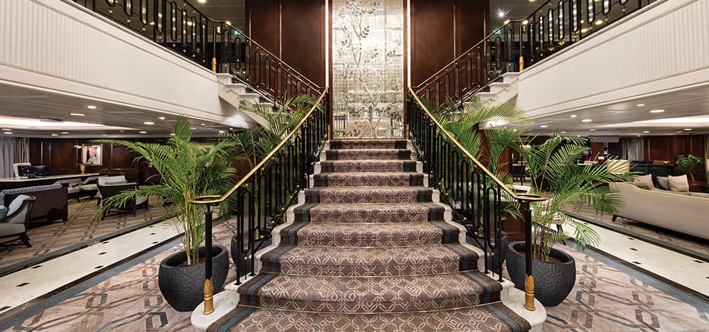 Insignia R Class Oceania Cruises Grand Stairs