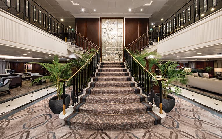 Insignia R Class Oceania Cruises Grand Stairs