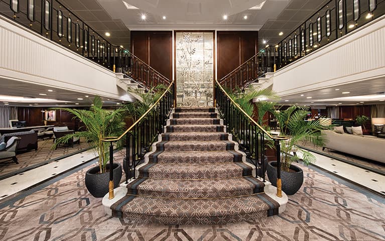 Sirena R Class Oceania Cruises Grand Stairs