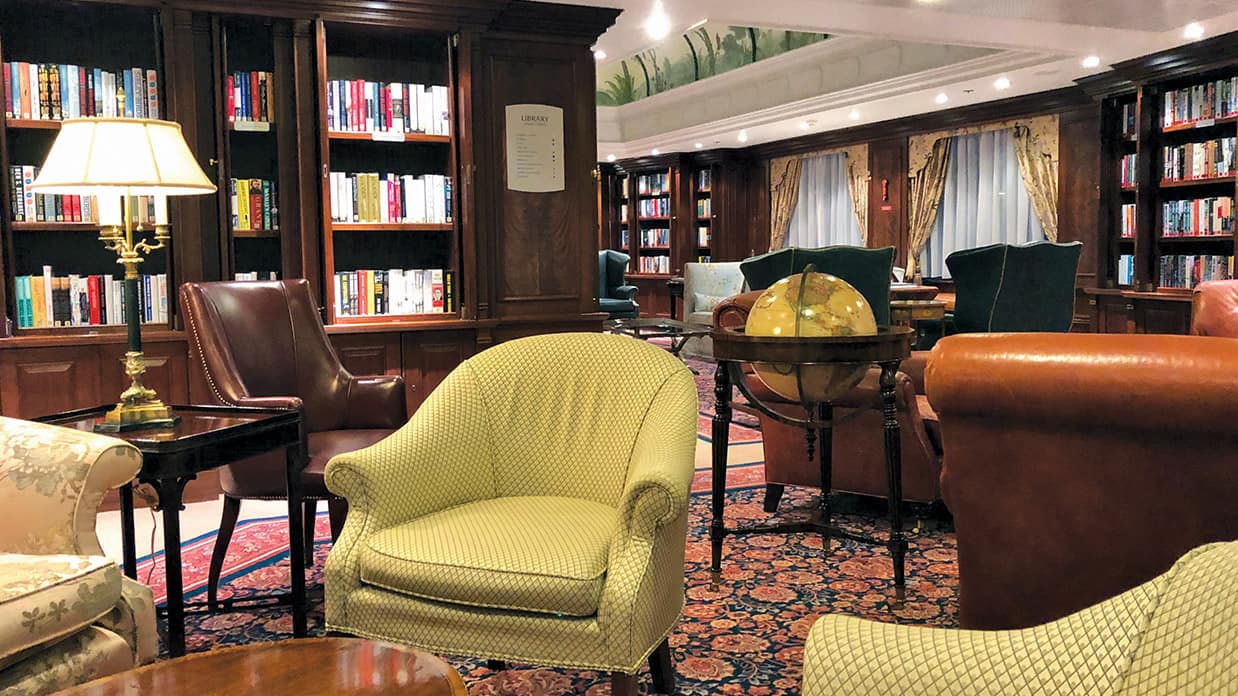 Library Nautica Oceania Cruises