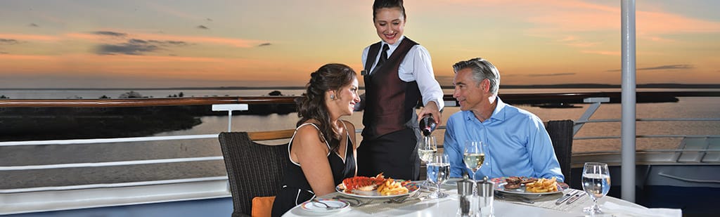 The luxury of casual onboard Oceania Sirena
