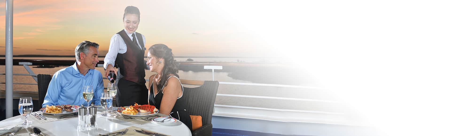 The luxury of casual onboard Sirena
